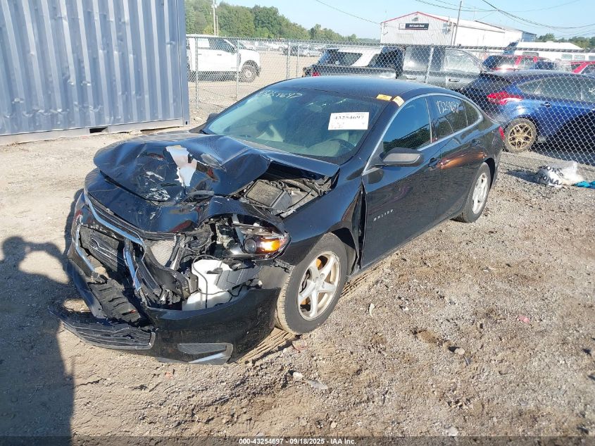 2016 CHEVROLET MALIBU LS - 1G1ZB5ST8GF174579