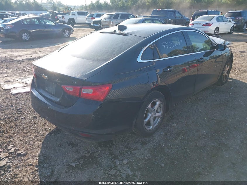 2016 CHEVROLET MALIBU LS - 1G1ZB5ST8GF174579