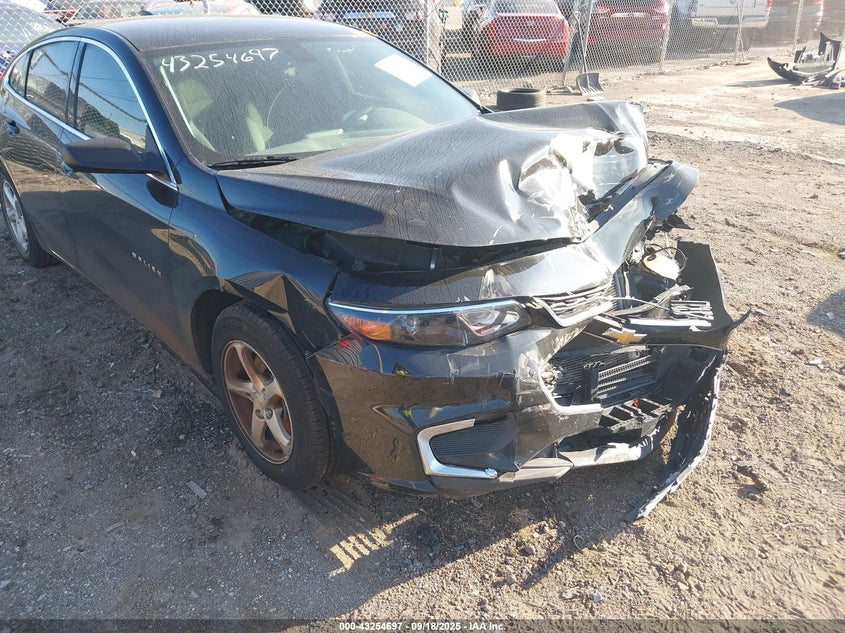 2016 CHEVROLET MALIBU LS - 1G1ZB5ST8GF174579