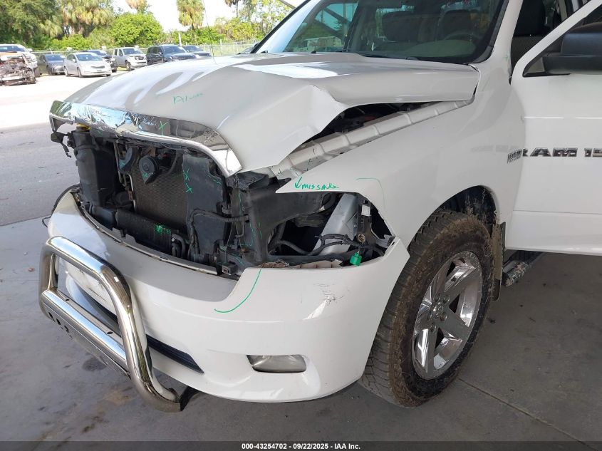 2012 Ram 1500 St VIN: 1C6RD6KT0CS236587 Lot: 43254702