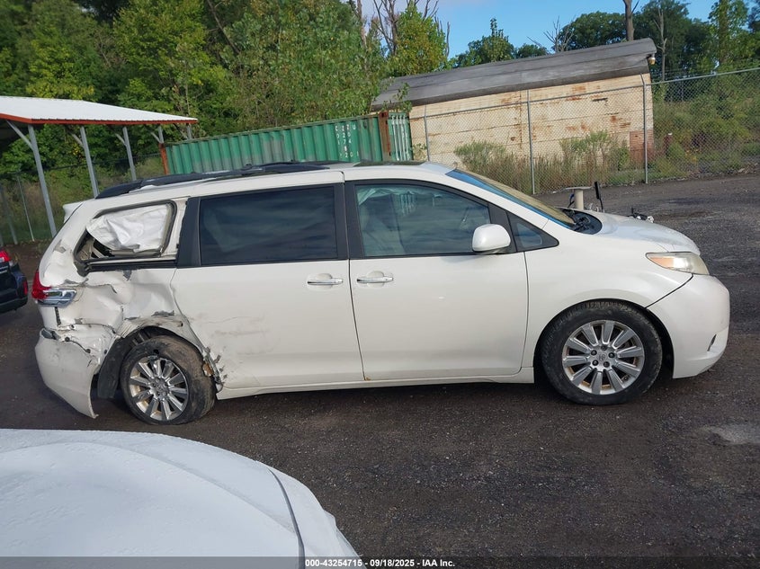 2011 Toyota Sienna Limited VIN: 5TDDK3DC0BS016054 Lot: 43254715