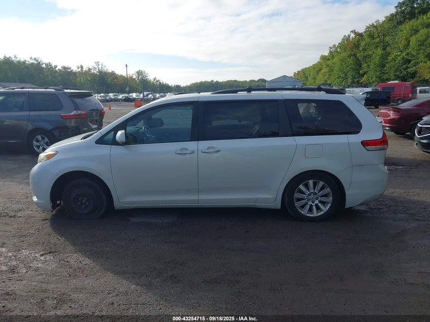 2011 Toyota Sienna Limited VIN: 5TDDK3DC0BS016054 Lot: 43254715