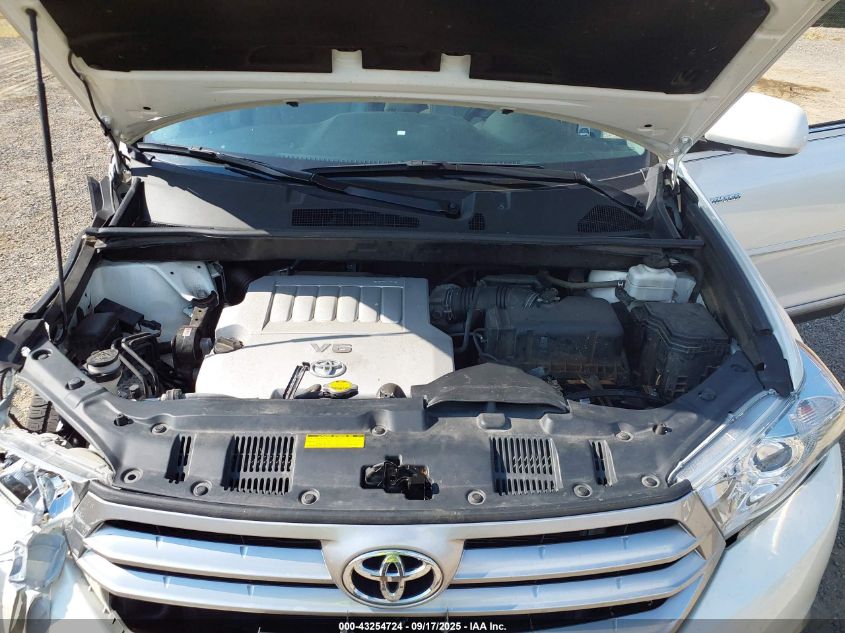 2013 Toyota Highlander Limited V6 VIN: 5TDYK3EH9DS092564 Lot: 43254724