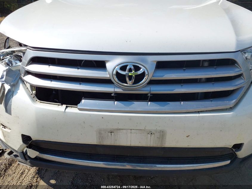 2013 Toyota Highlander Limited V6 VIN: 5TDYK3EH9DS092564 Lot: 43254724