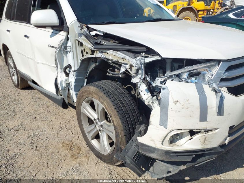 2013 Toyota Highlander Limited V6 VIN: 5TDYK3EH9DS092564 Lot: 43254724