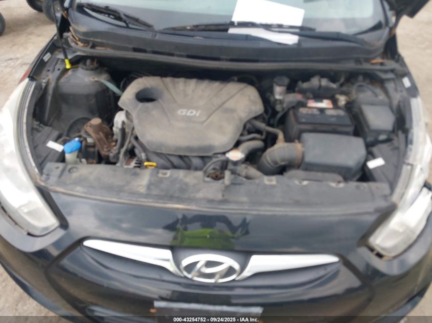 2012 Hyundai Accent Gs VIN: KMHCT5AE6CU012741 Lot: 43254752