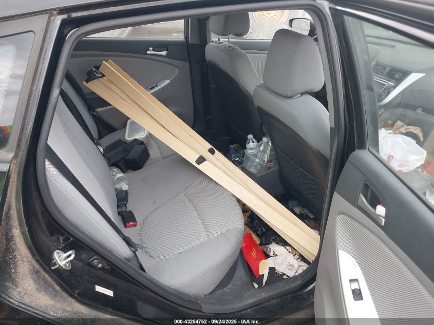 2012 Hyundai Accent Gs VIN: KMHCT5AE6CU012741 Lot: 43254752