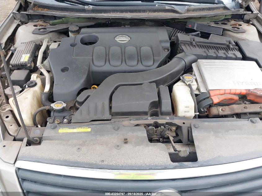 2008 Nissan Altima Hybrid VIN: 1N4CL21E78C231536 Lot: 43254767