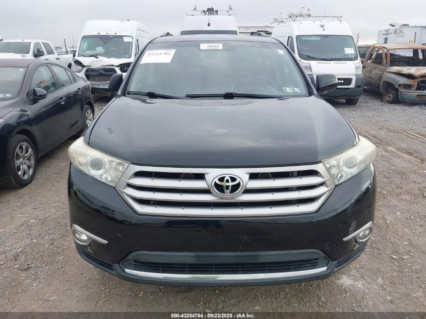 2013 Toyota Highlander Limited V6 VIN: 5TDDK3EH3DS212308 Lot: 43254784