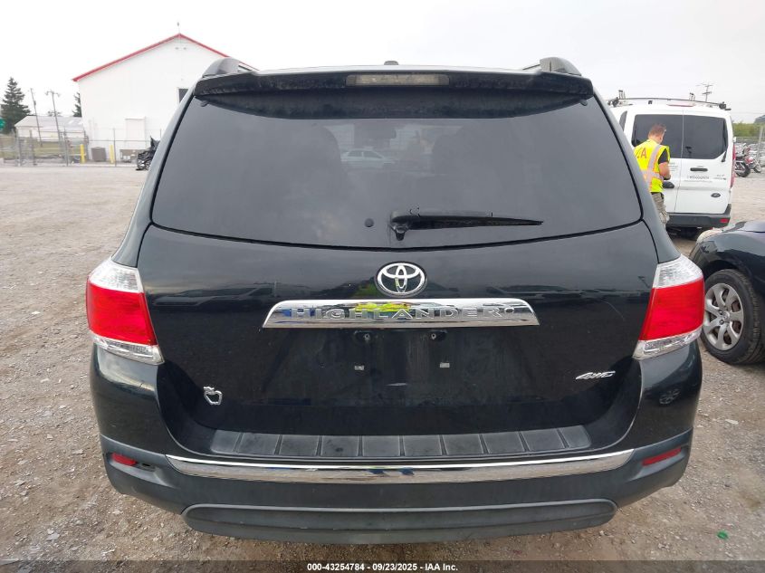 2013 Toyota Highlander Limited V6 VIN: 5TDDK3EH3DS212308 Lot: 43254784