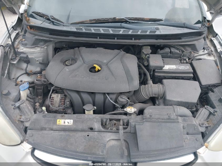 2013 Hyundai Elantra Gls VIN: 5NPDH4AE6DH337941 Lot: 43254788