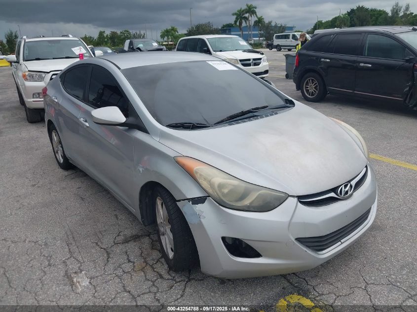 2013 Hyundai Elantra Gls VIN: 5NPDH4AE6DH337941 Lot: 43254788