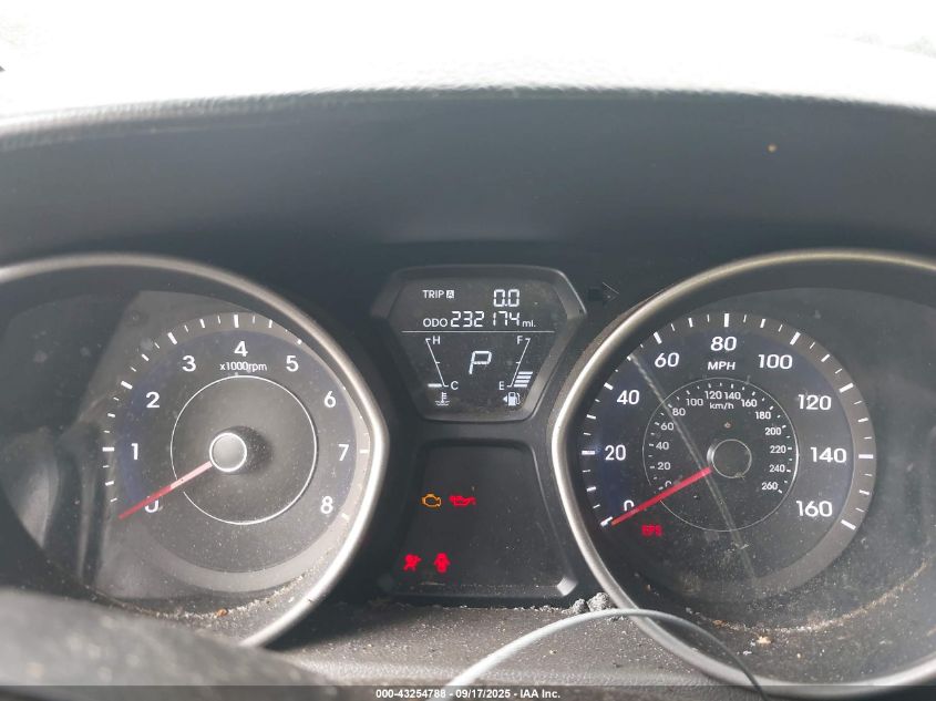 2013 Hyundai Elantra Gls VIN: 5NPDH4AE6DH337941 Lot: 43254788