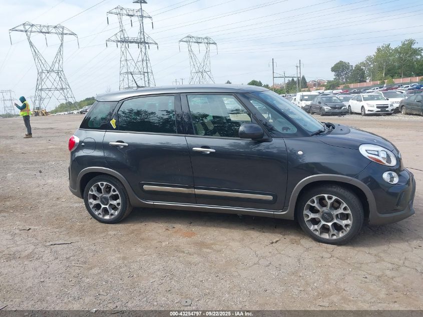 2014 Fiat 500L Trekking VIN: ZFBCFADH3EZ013672 Lot: 43254797