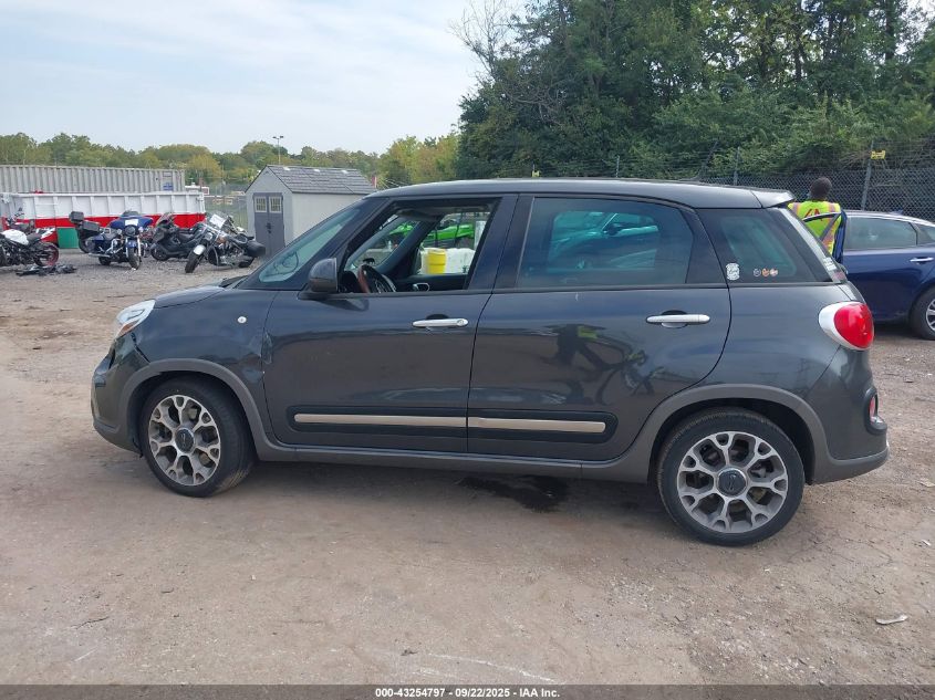 2014 Fiat 500L Trekking VIN: ZFBCFADH3EZ013672 Lot: 43254797