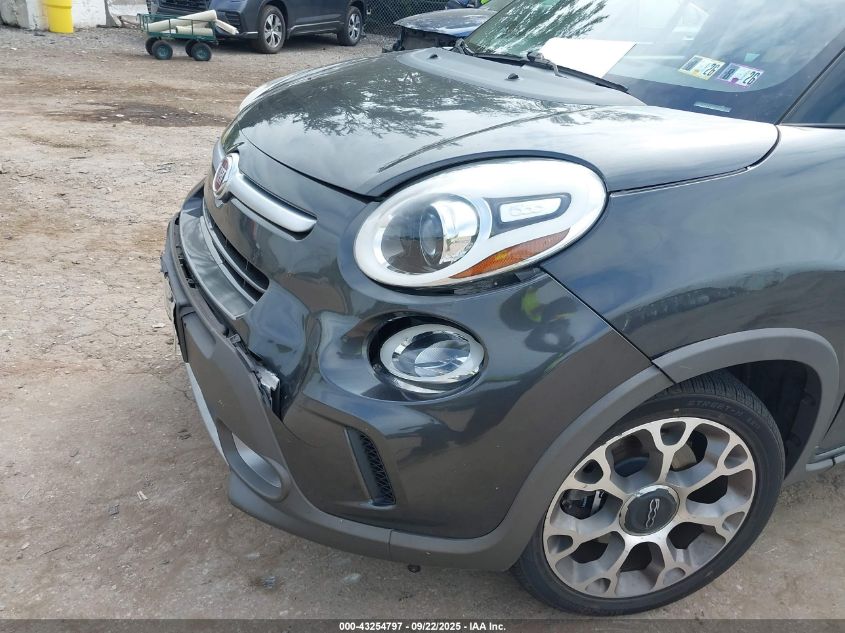 2014 Fiat 500L Trekking VIN: ZFBCFADH3EZ013672 Lot: 43254797