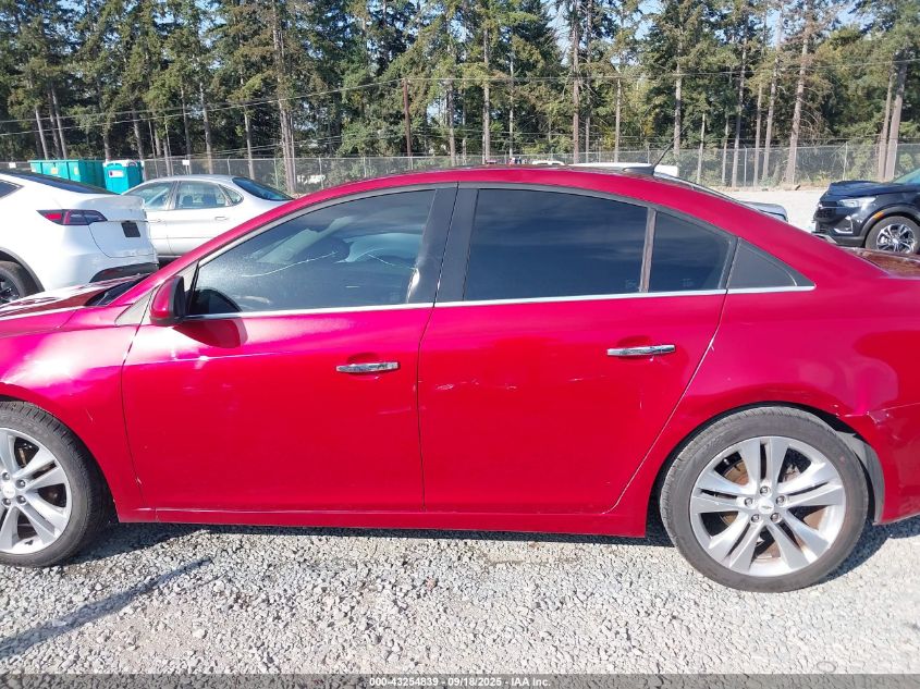 2011 Chevrolet Cruze Ltz VIN: 1G1PH5S99B7228579 Lot: 43254839