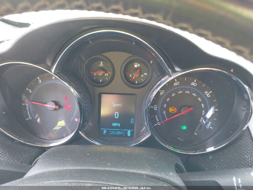 2011 Chevrolet Cruze Ltz VIN: 1G1PH5S99B7228579 Lot: 43254839