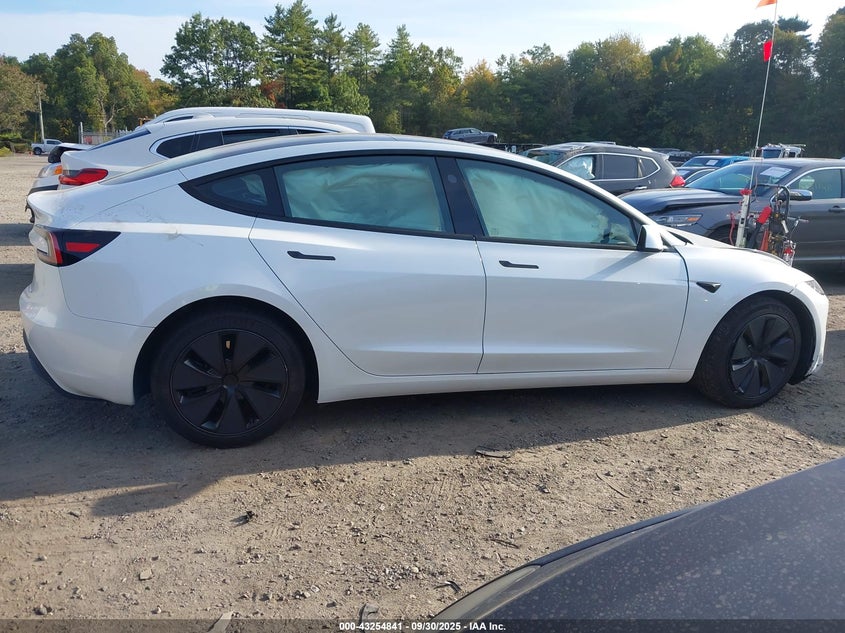 2025 Tesla Model 3 Long Range Rear-Wheel Drive VIN: 5YJ3E1EA5SF924301 Lot: 43254841