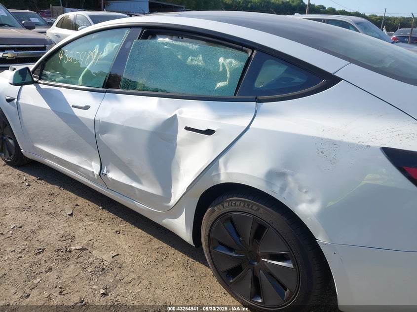 2025 Tesla Model 3 Long Range Rear-Wheel Drive VIN: 5YJ3E1EA5SF924301 Lot: 43254841