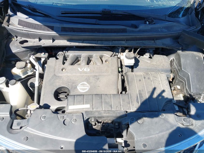 2012 Nissan Murano Sl VIN: JN8AZ1MW5CW215524 Lot: 43254858