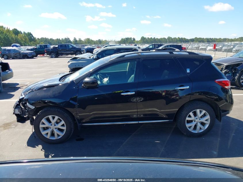 2012 Nissan Murano Sl VIN: JN8AZ1MW5CW215524 Lot: 43254858