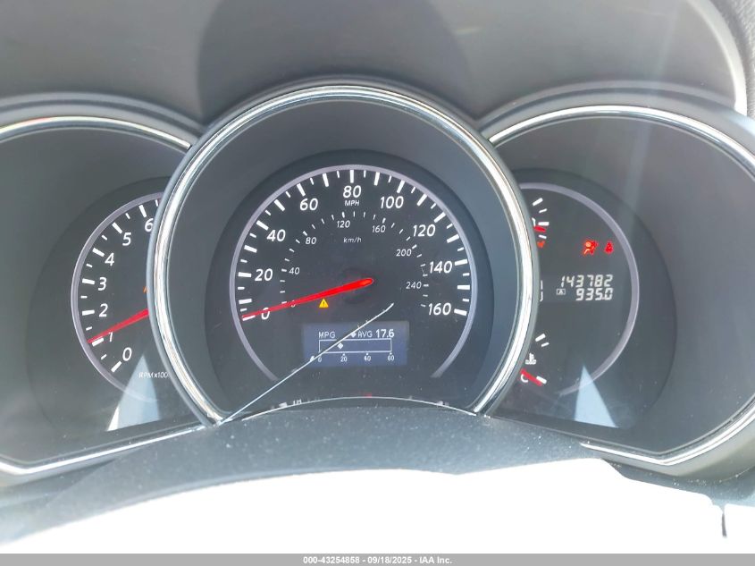 2012 Nissan Murano Sl VIN: JN8AZ1MW5CW215524 Lot: 43254858