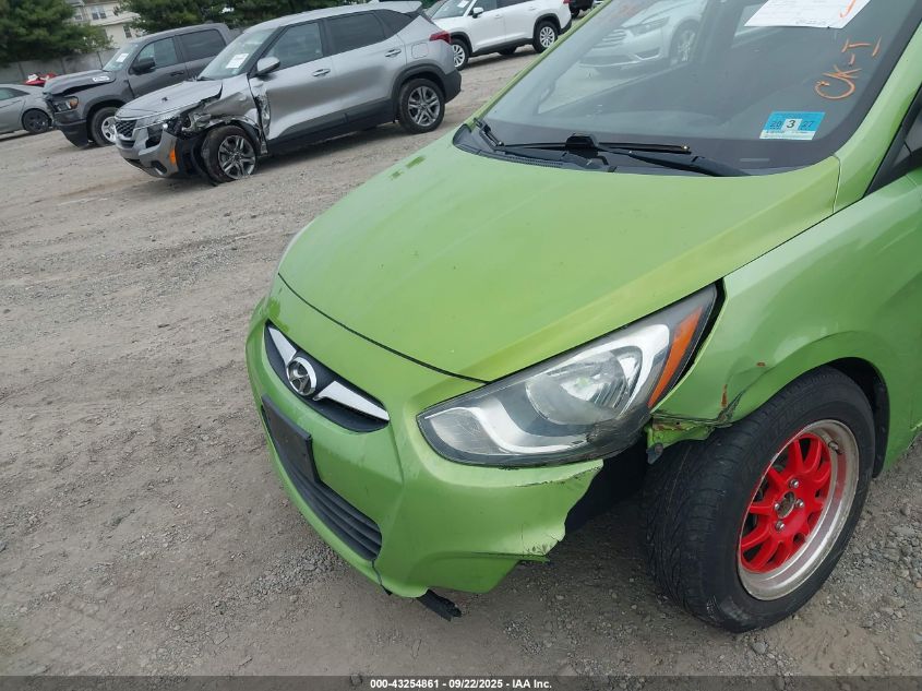 2012 Hyundai Accent Se VIN: KMHCU5AE0CU013297 Lot: 43254861