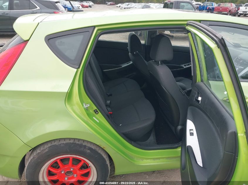 2012 Hyundai Accent Se VIN: KMHCU5AE0CU013297 Lot: 43254861