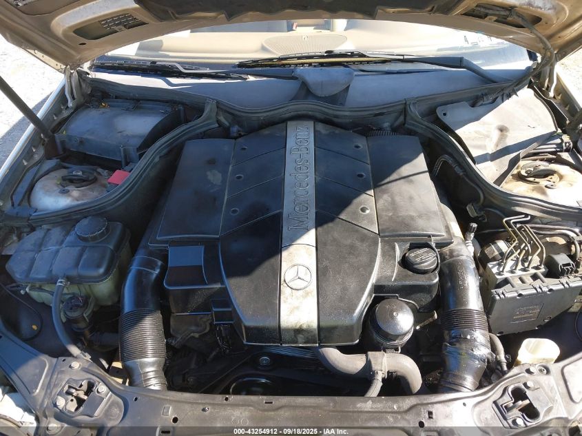 2001 Mercedes-Benz C 320 VIN: WDBRF64J51F108963 Lot: 43254912