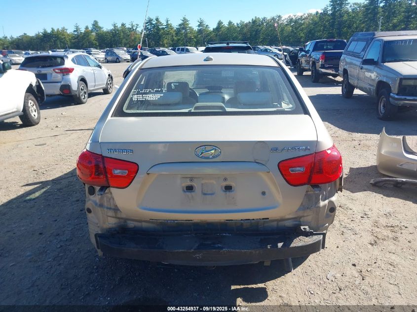 2008 Hyundai Elantra Gls/Se VIN: KMHDU46D78U479198 Lot: 43254937