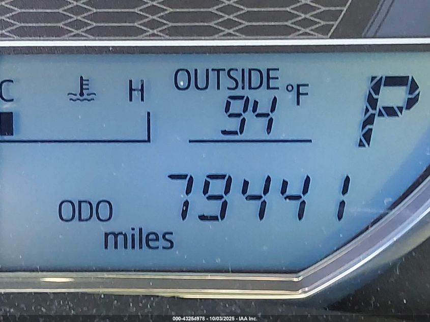 2016 Toyota Corolla Le Plus VIN: 5YFBPRHE4GP495909 Lot: 43254978