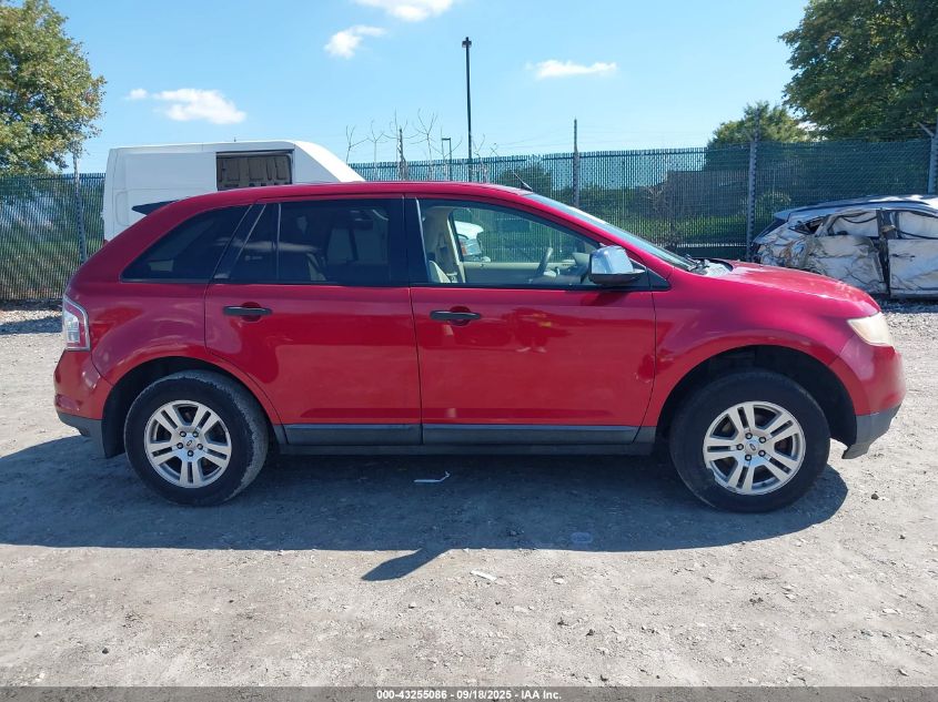 2007 Ford Edge Se VIN: 2FMDK36C87BB32054 Lot: 43255086