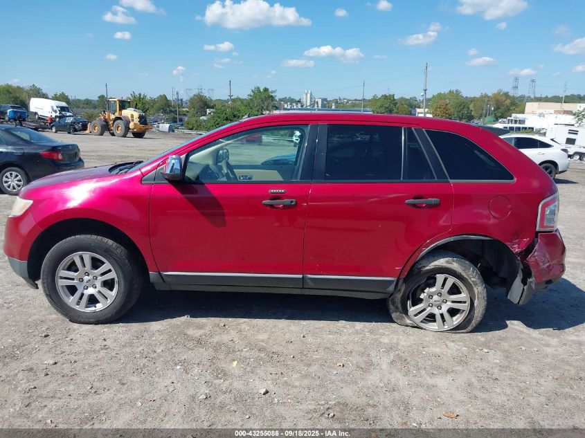 2007 Ford Edge Se VIN: 2FMDK36C87BB32054 Lot: 43255086