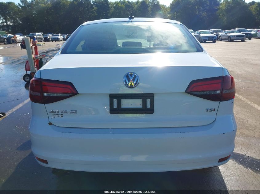 2017 Volkswagen Jetta 1.4T Se VIN: 3VWDB7AJ2HM236313 Lot: 43255092