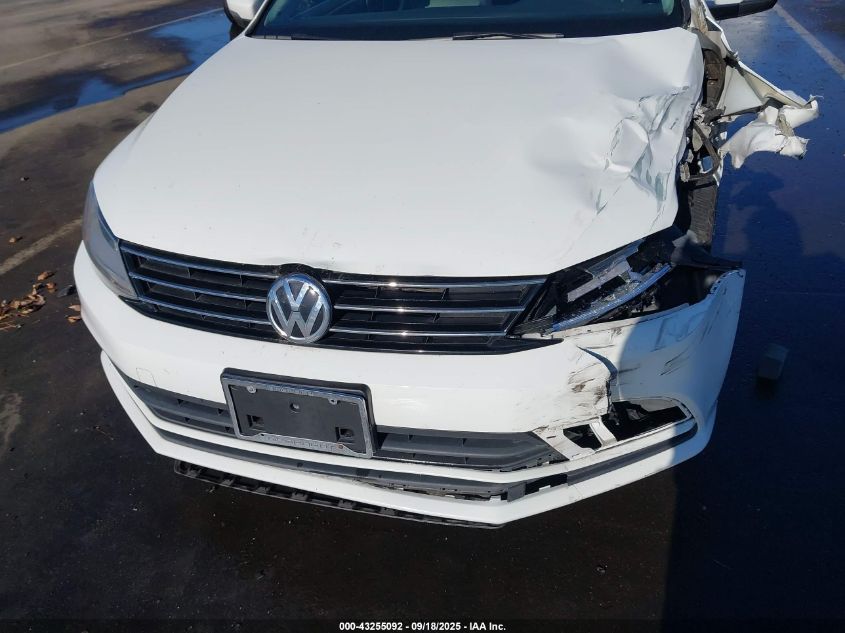 2017 Volkswagen Jetta 1.4T Se VIN: 3VWDB7AJ2HM236313 Lot: 43255092