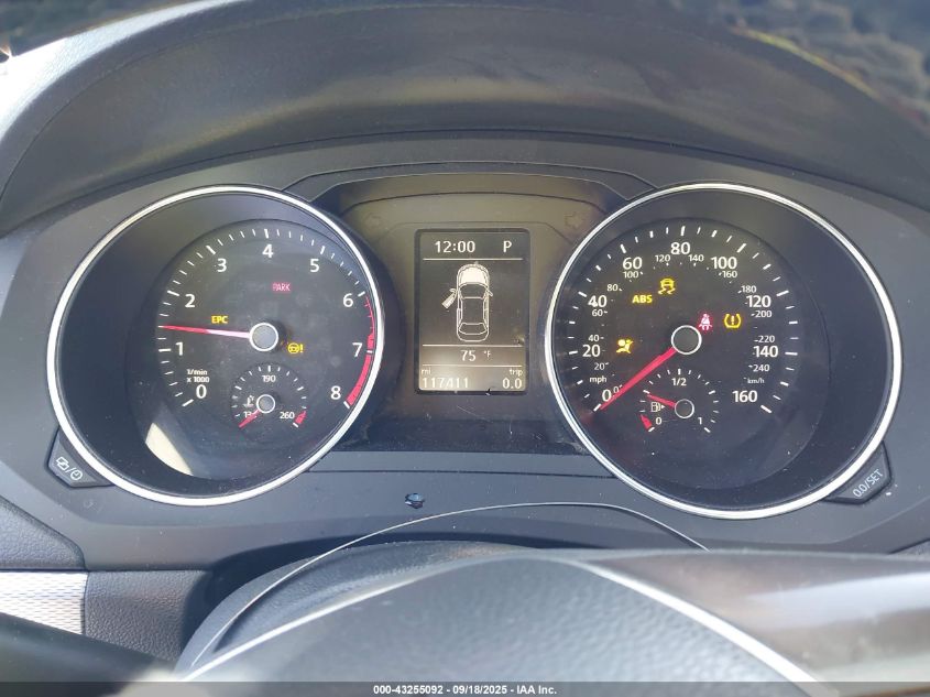 2017 Volkswagen Jetta 1.4T Se VIN: 3VWDB7AJ2HM236313 Lot: 43255092