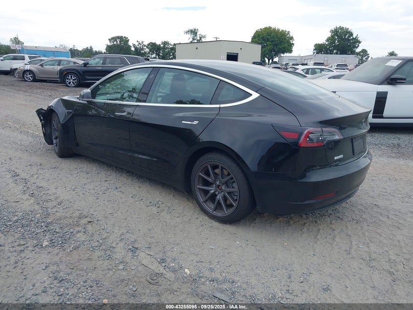 Vin: 5yj3e1ea5kf296465, lot: 43749663, tesla model 3 long range/mid range/standard range/standard range plus 20193