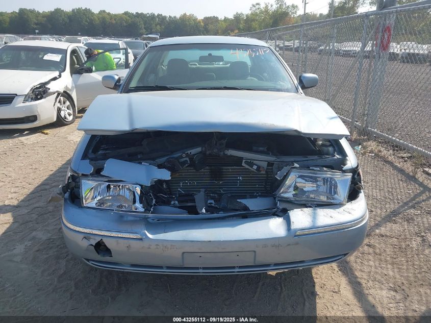 2005 Mercury Grand Marquis Gs VIN: 2MEFM74W35X636098 Lot: 43255112