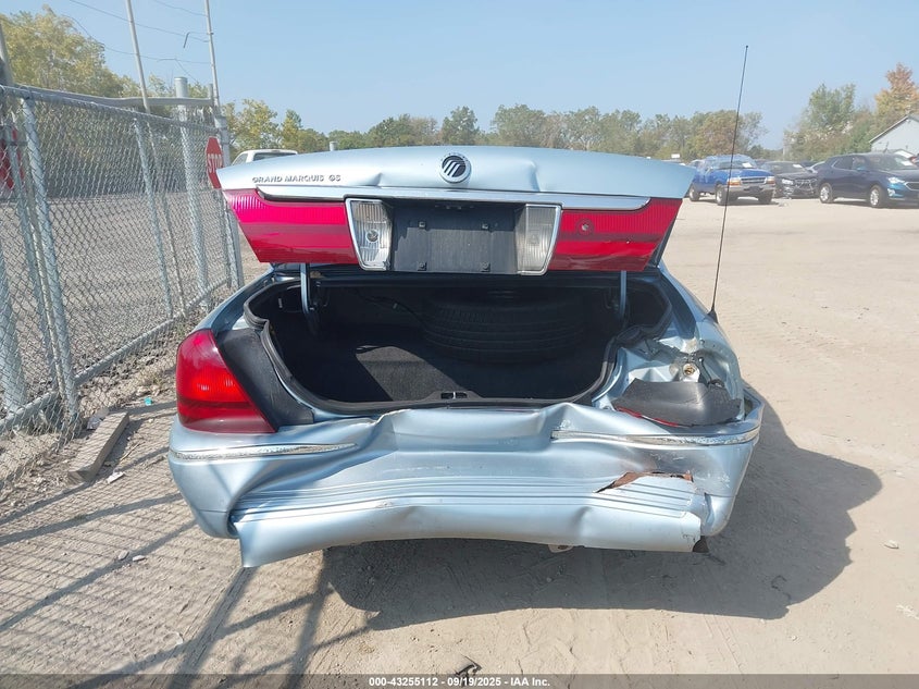 2005 Mercury Grand Marquis Gs VIN: 2MEFM74W35X636098 Lot: 43255112