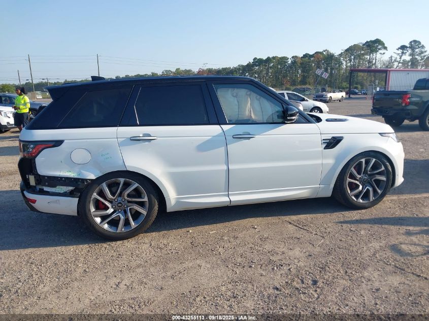 2018 Land Rover Range Rover Sport Hse Dynamic VIN: SALWV2SV9JA199232 Lot: 43255113