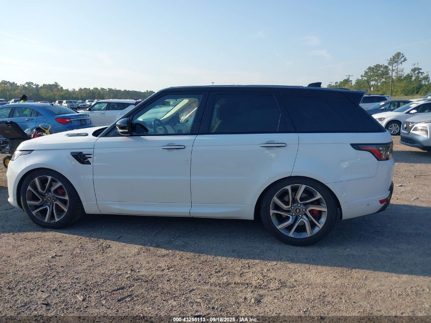 2018 Land Rover Range Rover Sport Hse Dynamic VIN: SALWV2SV9JA199232 Lot: 43255113
