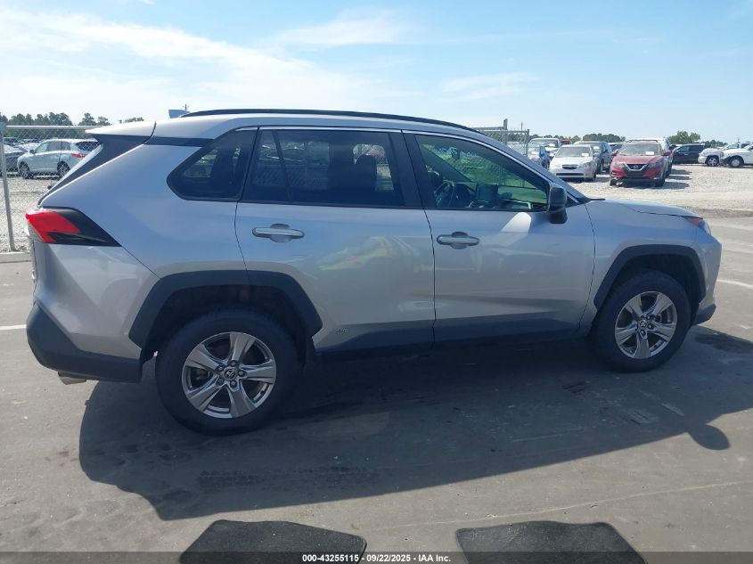 2022 Toyota Rav4 Hybrid Le VIN: JTMLWRFV1ND159497 Lot: 43255115