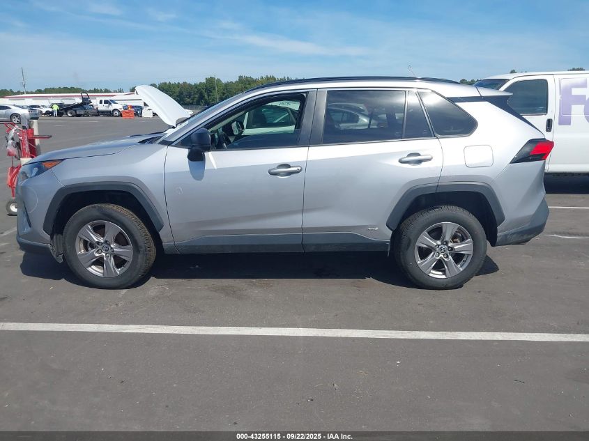 2022 Toyota Rav4 Hybrid Le VIN: JTMLWRFV1ND159497 Lot: 43255115