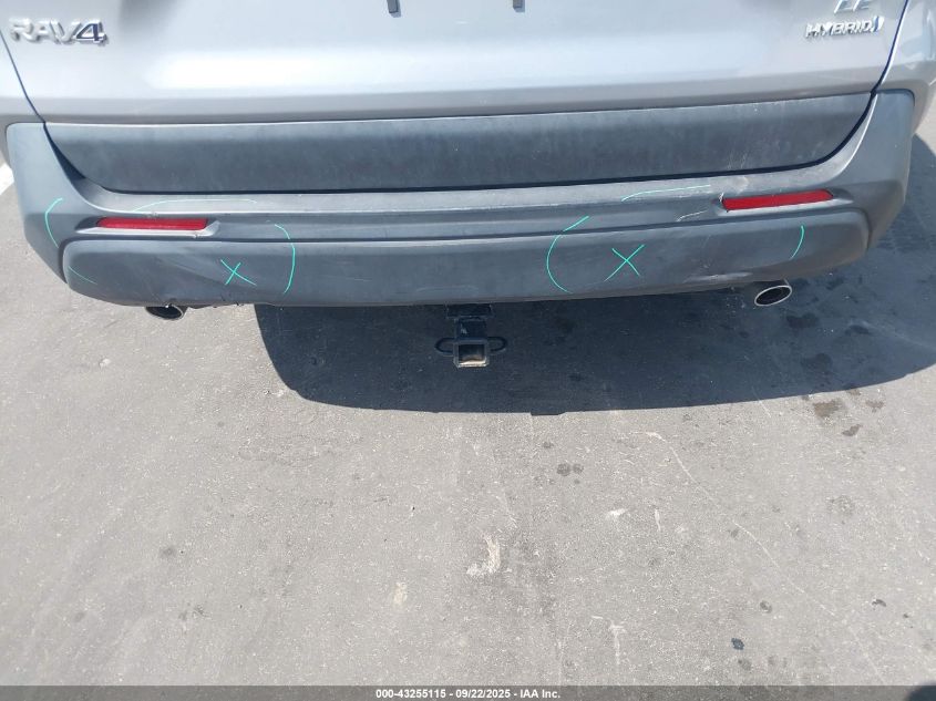 2022 Toyota Rav4 Hybrid Le VIN: JTMLWRFV1ND159497 Lot: 43255115