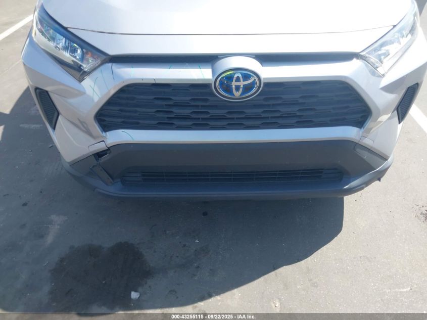 2022 Toyota Rav4 Hybrid Le VIN: JTMLWRFV1ND159497 Lot: 43255115