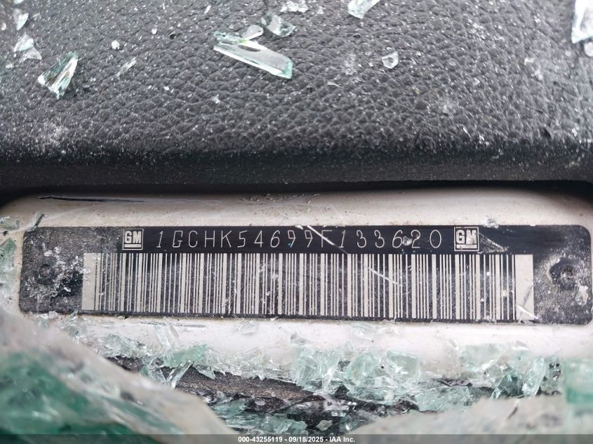 2009 Chevrolet Silverado 2500Hd Lt VIN: 1GCHK54699F133620 Lot: 43255119