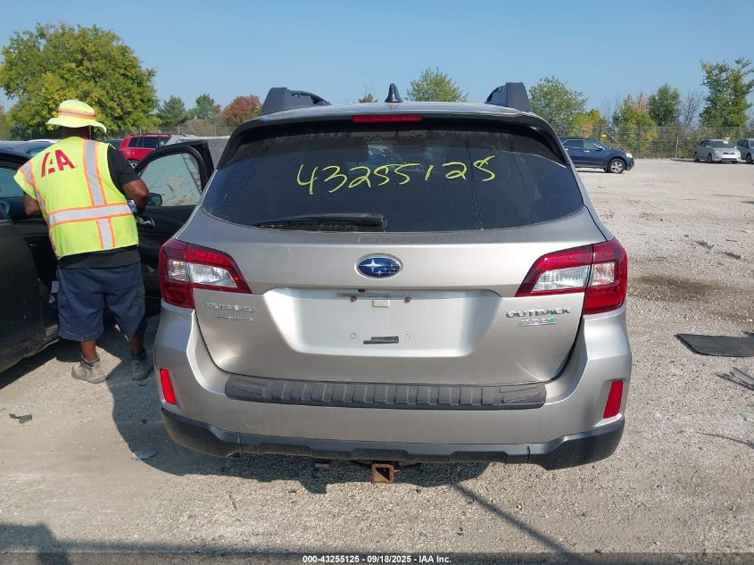 2017 Subaru Outback 2.5I Premium VIN: 4S4BSACC9H3308627 Lot: 43255125