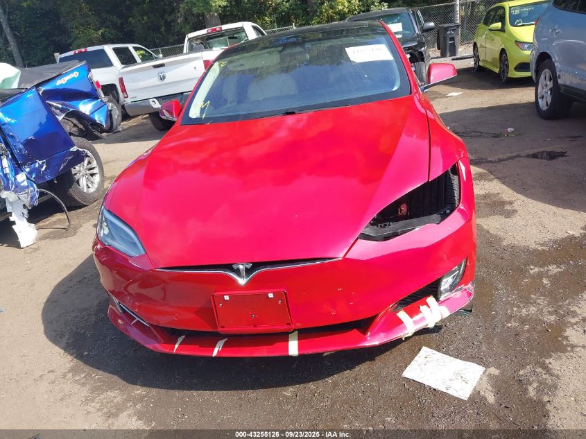 2018 Tesla Model S 100D/75D/P100D VIN: 5YJSA1E26JF254756 Lot: 43255126