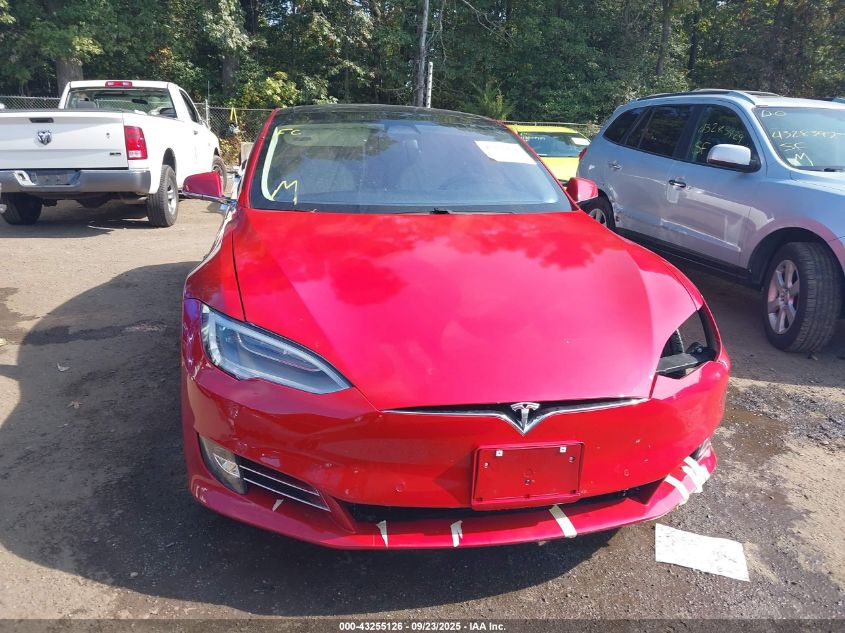 2018 Tesla Model S 100D/75D/P100D VIN: 5YJSA1E26JF254756 Lot: 43255126